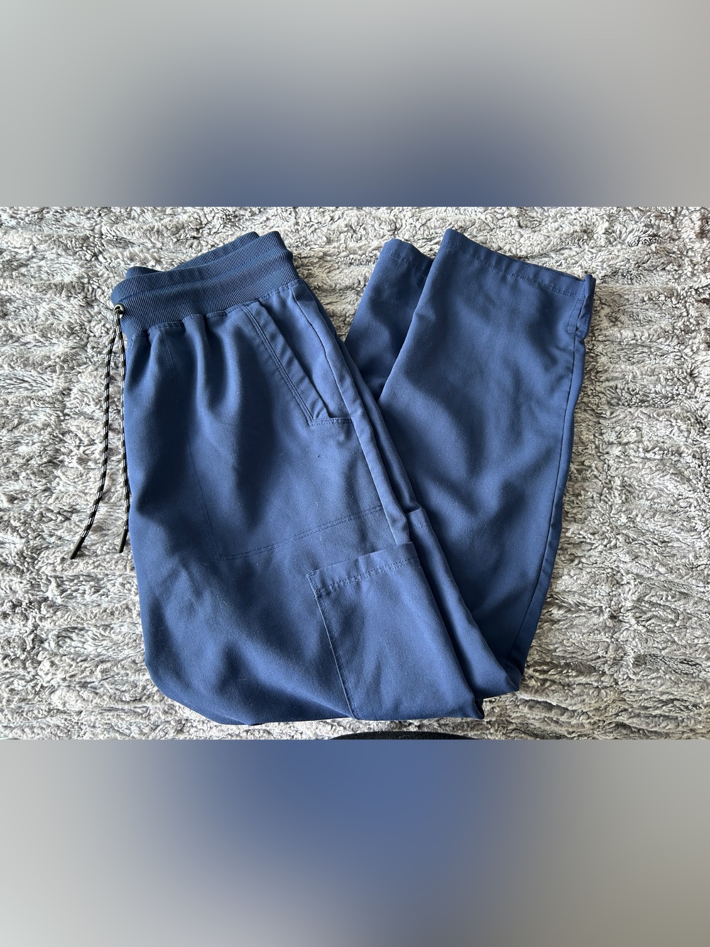 Women’s Beyond Scrubs Navy Straight Leg Scrub Pants